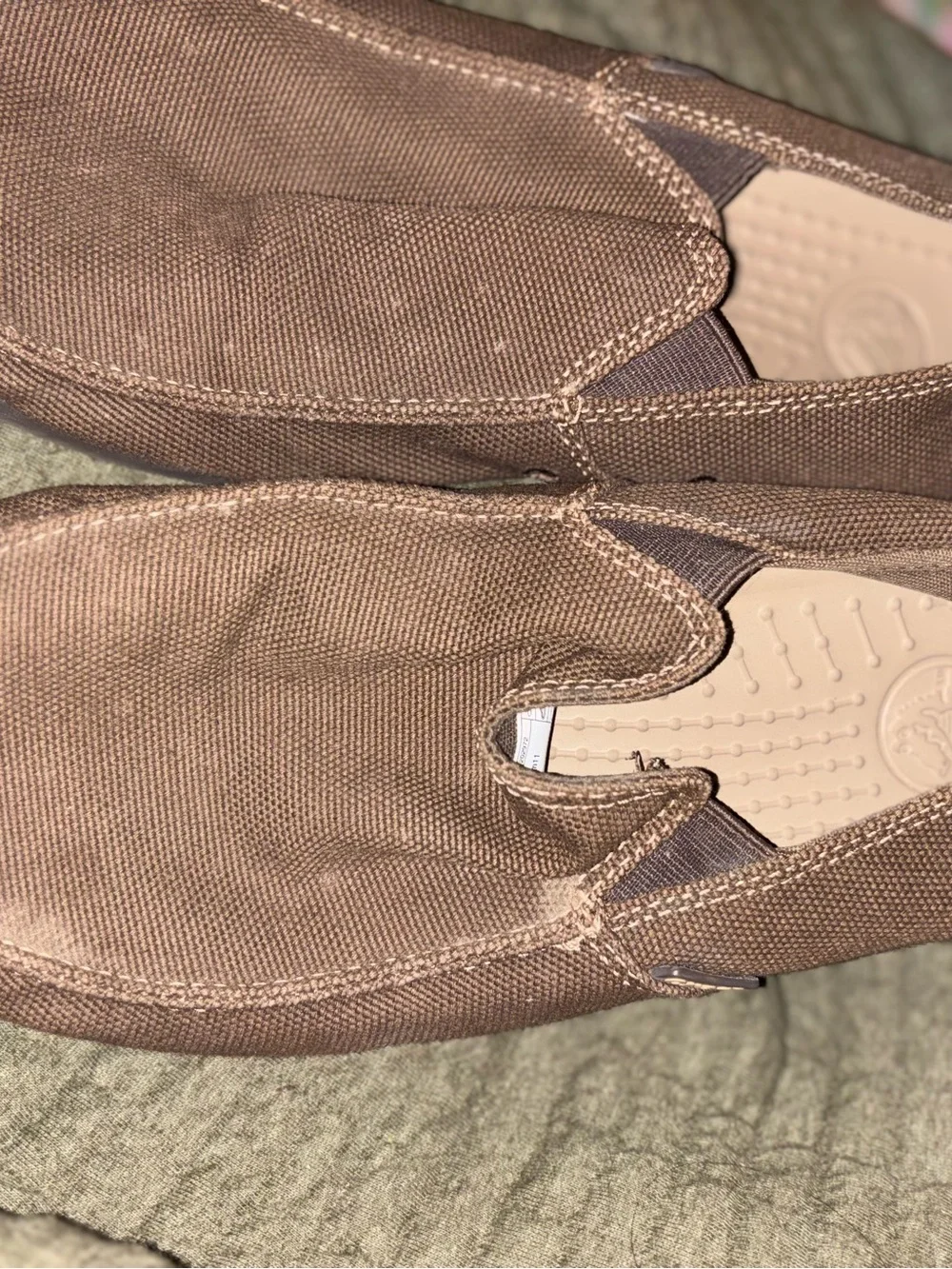 Crocs Men's Santa Cruz slip-on loafers size 11